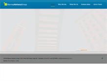 Tablet Screenshot of barneyadvisory.com